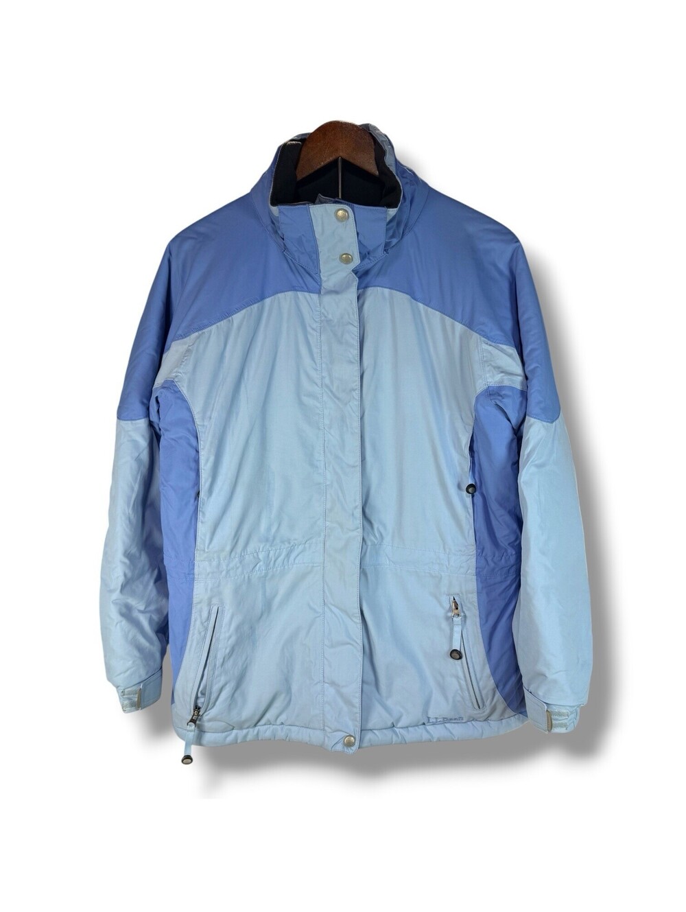 L.L.Bean Women’s M Blue PrimaLoft Insulated Ski Jacket Parka